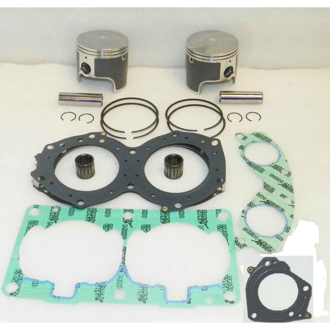 Kit pistons et joints haut moteur Yamaha 760 96-00 - Cote +0,25mm Platinum
