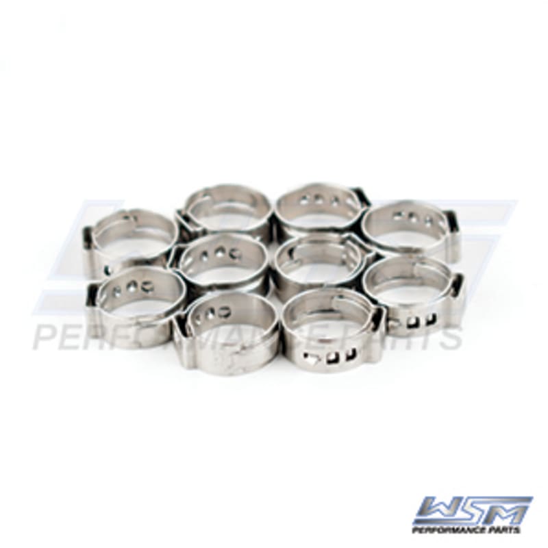 Collier de tuyau / durite 13.2mm-15.7mm 10 Pack