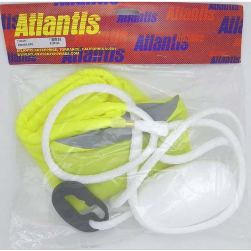 Sac de rengement d'ancre avec flotteur Jaune