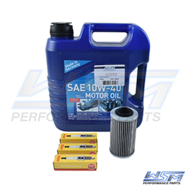 Kit vidange révision huile / bougies / filtre Sea-Doo 1503 4-Tec 02-18