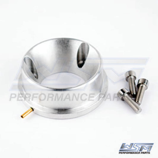 Adaptateur venturi de filtre à air racing Mikuni SBN 38mm avec raccord de graissage d'huile