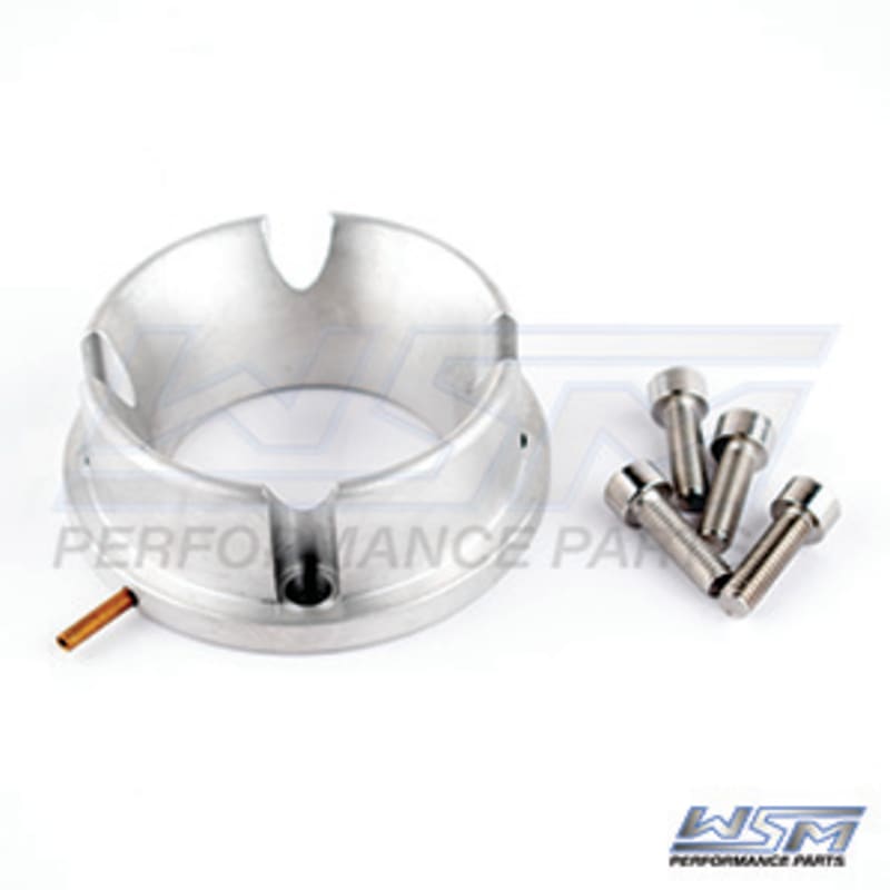 Adaptateur venturi de filtre à air racing Mikuni SBN 44 avec raccord de graissage d'huile