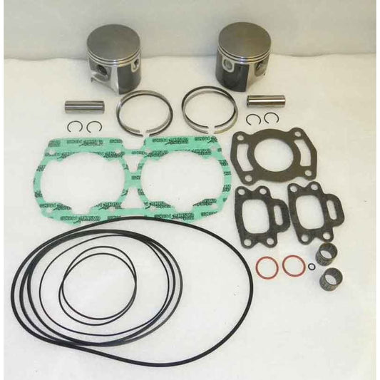 Kit pistons et joints haut moteur Sea-Doo 580 89-91  - Cote +0,75mm Platinum