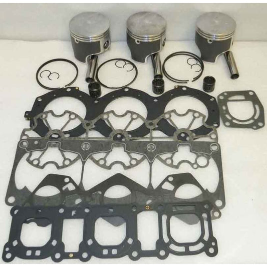 Kit pistons et joints haut moteur Yamaha 1200 97-04  - Cote +0,75mm Platinum