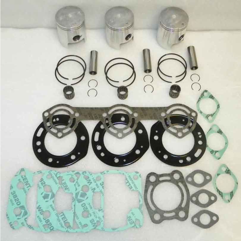 Kit pistons et joints haut moteur Polaris 650 SL 92-95  - Cote +1mm