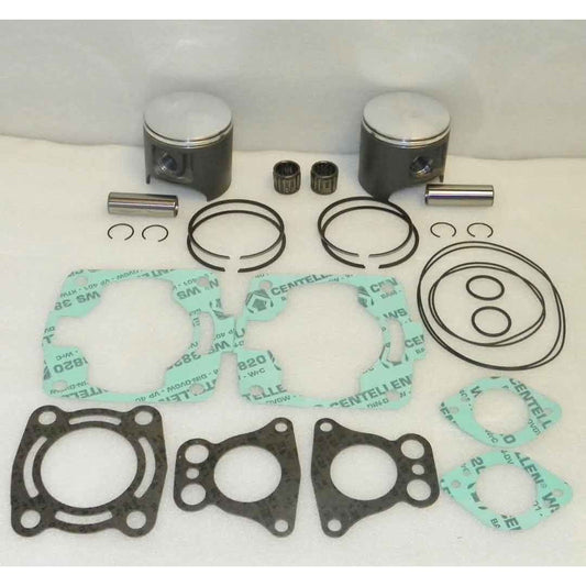 Kit pistons et joints haut moteur Polaris 700 96-04  - Cote +0,75mm Platinum