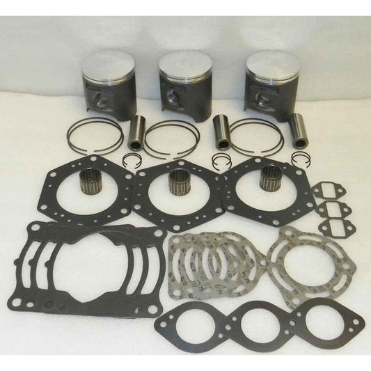 Kit pistons et joints haut moteur Kawasaki 1200 STX-R / Ultra 150 99-05  - Cote +0,75mm Platinum