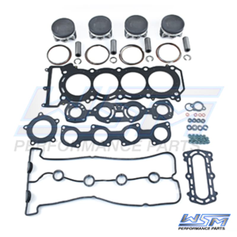 Kit pistons et joints haut moteur Yamaha 1800 SVHO 08-26 - Cote +1mm Platinium