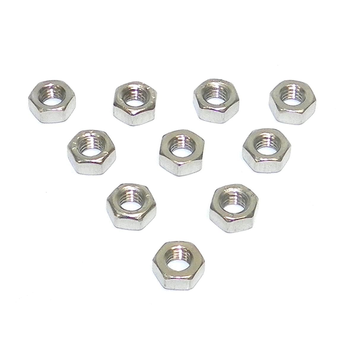Ecrou hexagonal 6mm Stainless - Pack Of 10