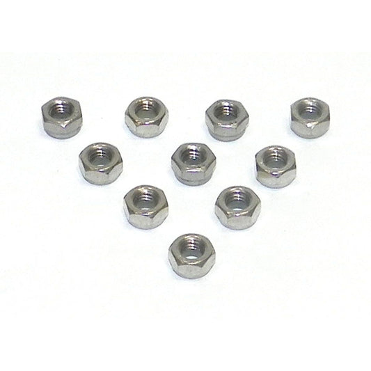 Ecrou frein 5mm Stainless - Pack Of 10