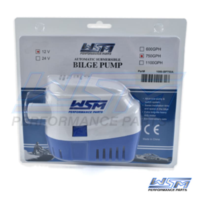 Pompe de vide cale 750 GPH